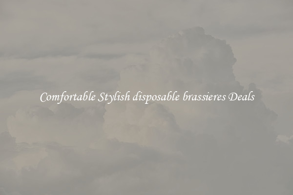 Comfortable Stylish disposable brassieres Deals