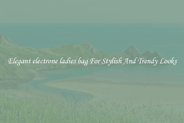 Elegant electrone ladies bag For Stylish And Trendy Looks