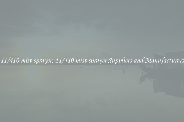 11/410 mist sprayer, 11/410 mist sprayer Suppliers and Manufacturers