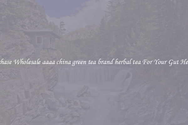 Purchase Wholesale aaaa china green tea brand herbal tea For Your Gut Health 