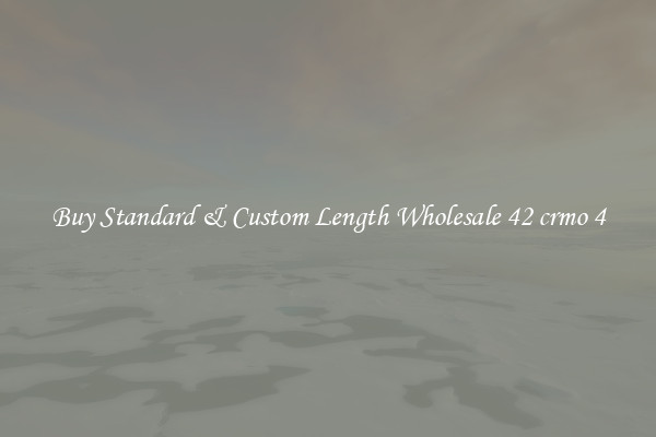 Buy Standard & Custom Length Wholesale 42 crmo 4