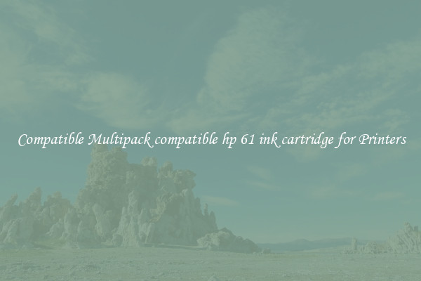 Compatible Multipack compatible hp 61 ink cartridge for Printers