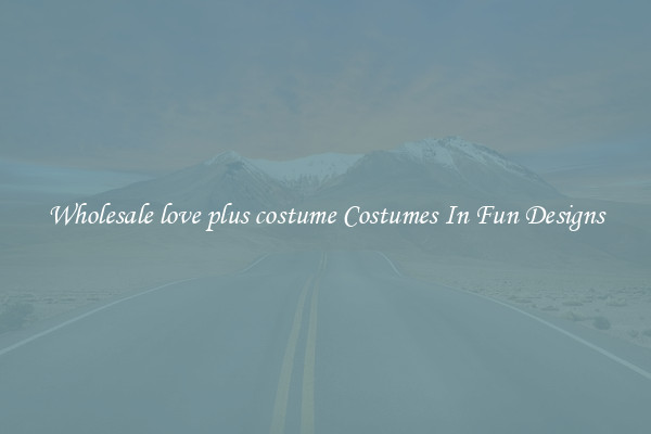Wholesale love plus costume Costumes In Fun Designs